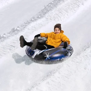 47in Blue Sporty Inflatable Snow Tube