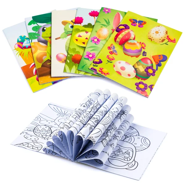 48Pcs Easter Coloring Book