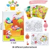 48Pcs Easter Coloring Book