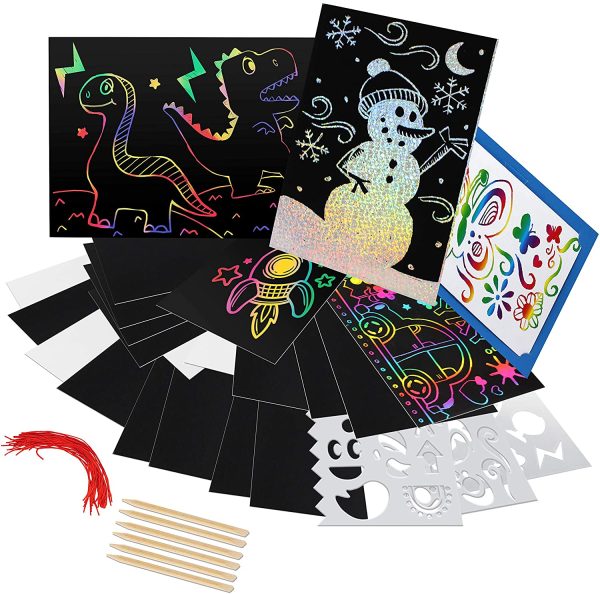 Scratch Paper Arts and Crafts Kit