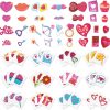 Valentines Day Party Supplies Craft Set. 1000+ Pcs