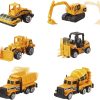 25pcs Diecast Construction Truck Vehicle Toy Set