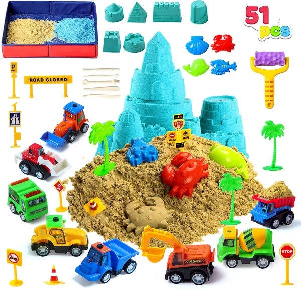 51pcs Play Construction Sand Kit