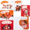 72pcs Christmas Animal Greeting Cards