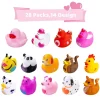 28Pcs Valentines Rubber Ducks in Blind Bags