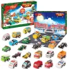 Christmas Kids Advent Calendar with 24 Different Vehicles