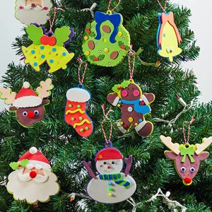 Christmas Ornaments Craft Kits, 36Pack