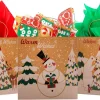 150pcs Christmas Classic Assorted Tissue Paper