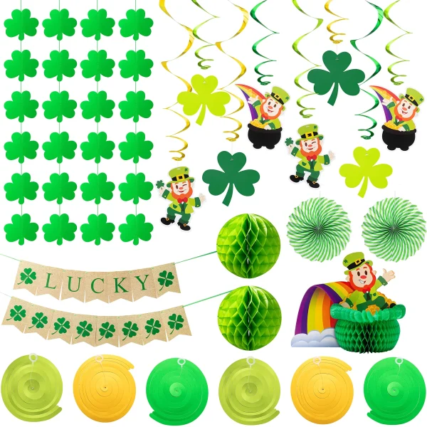 St. Patrick's Day Decorations, 25 Pcs.