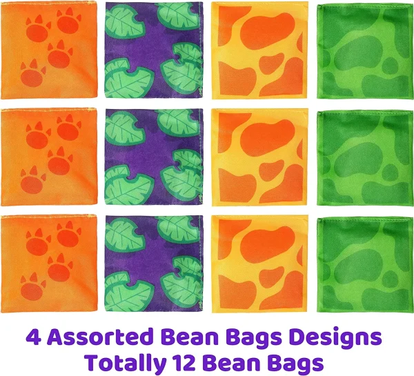 Dinosaur Bean Bag Toss Game Set