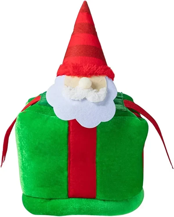 christmas gift Box Gnome Hat