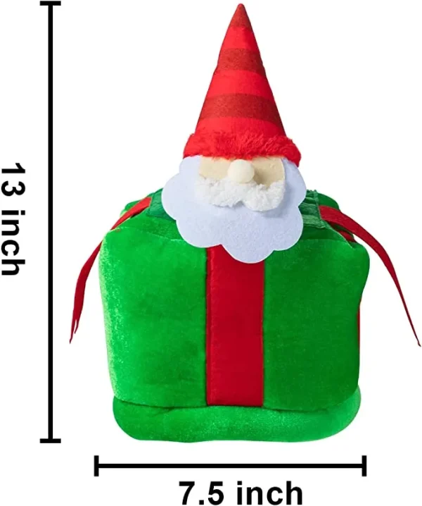 christmas gift Box Gnome Hat
