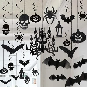 Halloween Ceiling and Wall Decorations Set