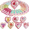28Pcs Kids Valentine's Cards with Toys in Boxes-Classroom Exchange Gifts