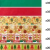 150pcs Sheets Holiday Tissue Paper Assortment Set