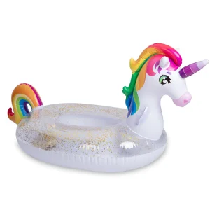 33.5″ Unicorn with Glitters Pool Float – SLOOSH