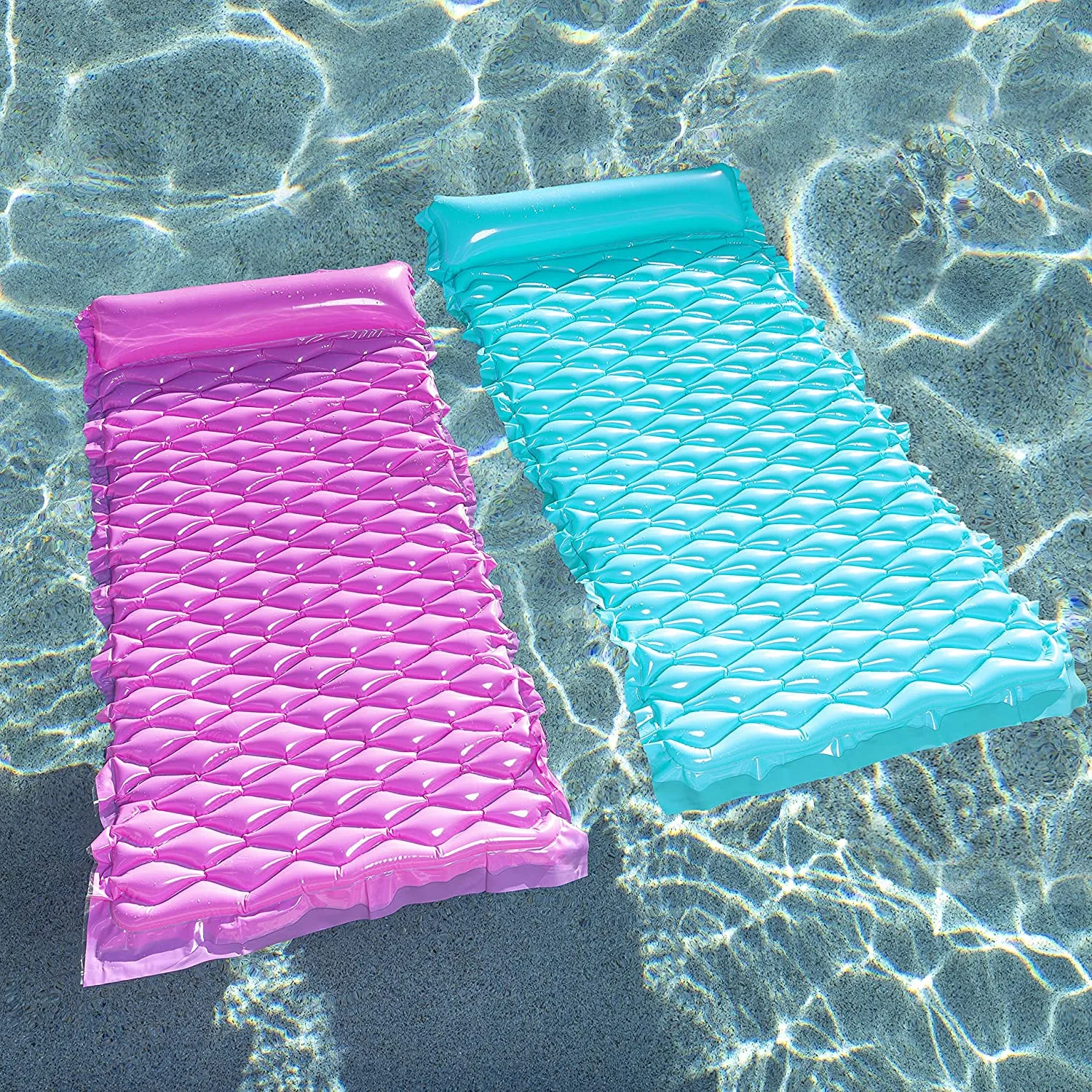 Inflatable Wave Pool Mat, 2 Pcs – SLOOSH