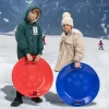 2pcs Red and Blue Round Snow Sled