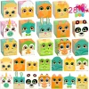 28Pcs Kids Valentines Cards with Squishies Toys in Boxes