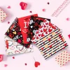 18Pcs Heart Art Paper Gift Bags