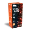 100-Count Orange Halloween LED String Lights 33ft