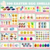 100Pcs Toys Prefilled Easter Eggs For Easter Egg Hunt