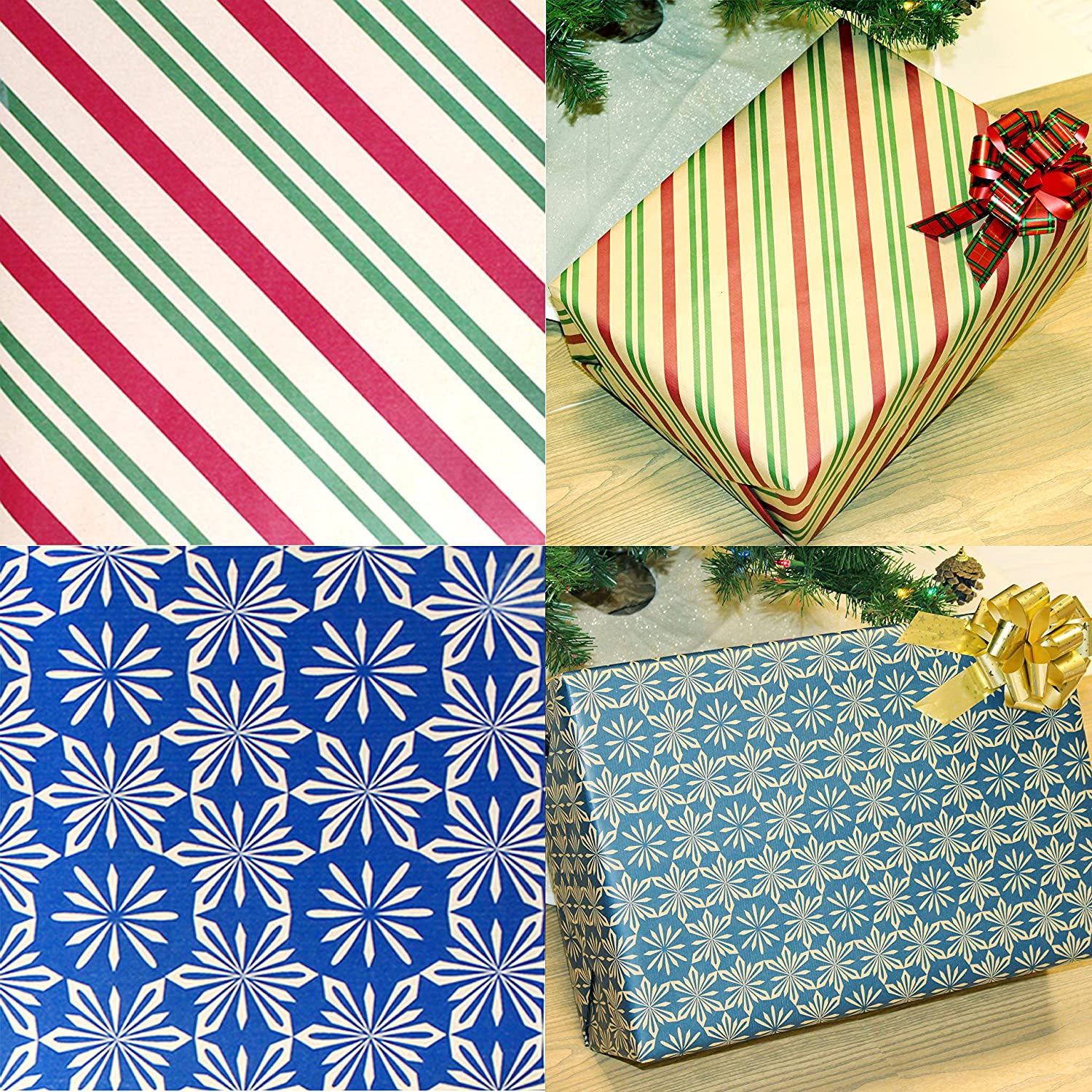 6Pcs Kraft Wrapping Paper 30in