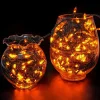 300-Count 98.1ft LED Orange Halloween String Lights with 8 Lighting Modes