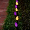10pcs Halloween Orange & Purple Pathway Lights 19ft