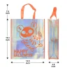 12Pcs Holographic Halloween Tote Bags
