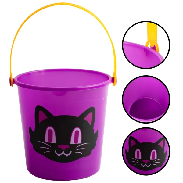 12Pcs Trick-or-Treat Candy Bucket