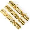 12pcs Gold Snowflakes Christmas Party Crackers