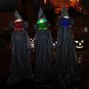 3pcs Witch Yard Stakes Halloween Decoration 48in