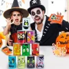 13pcs Halloween Bean Bag Toss Game with Tin Cans