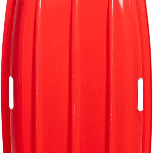 Red Snowboard Sled