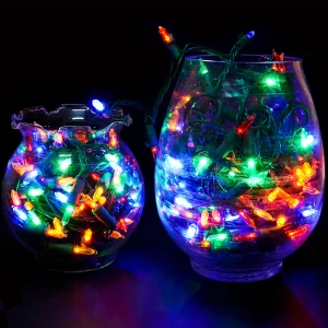 150 LED Clear Christmas String Lights 38.7ft