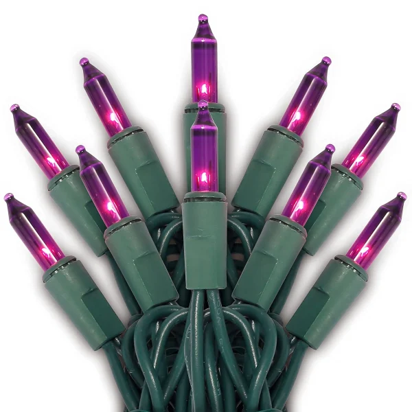 150-Count Purple Halloween String Lights