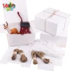 16pcs White christmas gift Boxes