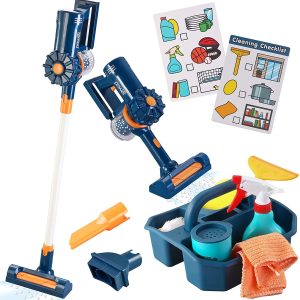 Vacuum and Cleaning Toy Set