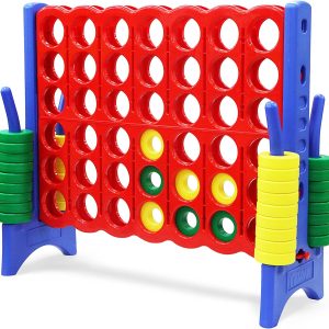 Kids and Adults 4 in a Row Giant Plastic Connect Game