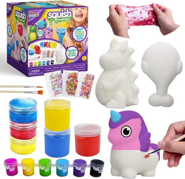 DIY Toy Fantasy Slime and Soft and Yielding Set