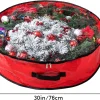 2pcs Christmas Wreath Storage Bag