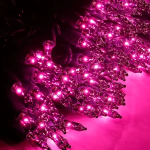 300 Purple Incandescent Halloween String Lights 74ft