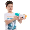 2 Pcs 2 in 1 Water Gun Blaster Pistol and Foam Ball push bubble Gun Toy