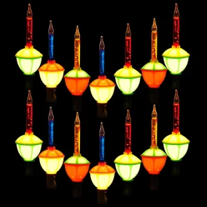 2×7 Multicolor Bubble String Lights