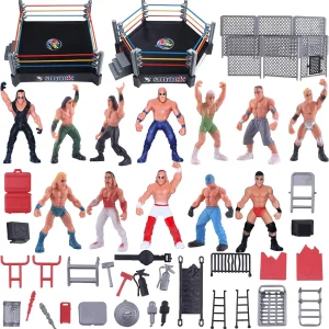 24 Days Wrestling Toy Action Figures Advent Calendar