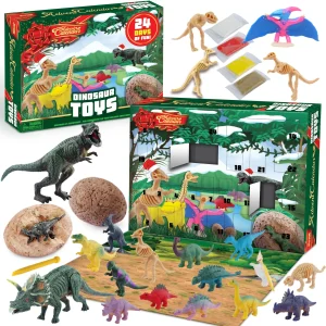 24 Days Dinosaur Toy Advent Calendar