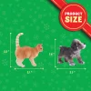 24 Days Countdown Advent Christmas Calendar with Dog and Cat