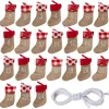 24 Days Hanging Stockings Advent Calendar