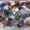 24 Days Die Cast Construction Cars Advent Calendar